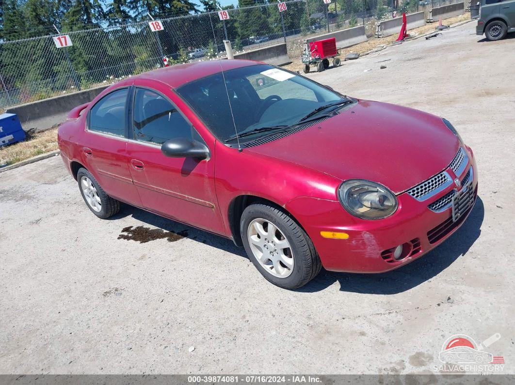 1B3ES56C74D617135 2004 DODGE NEON photo no. 23