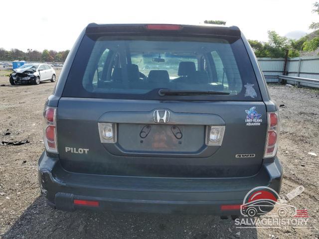 2HKYF18196H551205 2006 HONDA PILOT photo no. 6