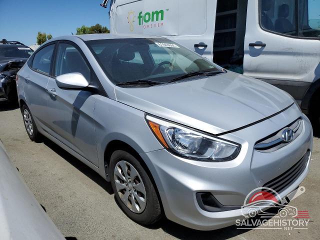 KMHCT4AE0GU960911 2016 HYUNDAI ACCENT photo no. 4