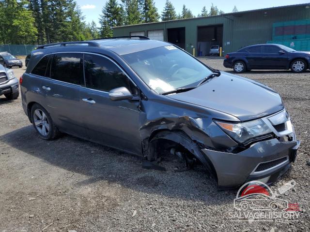 2HNYD2H41CH514038 2012 ACURA MDX photo no. 4