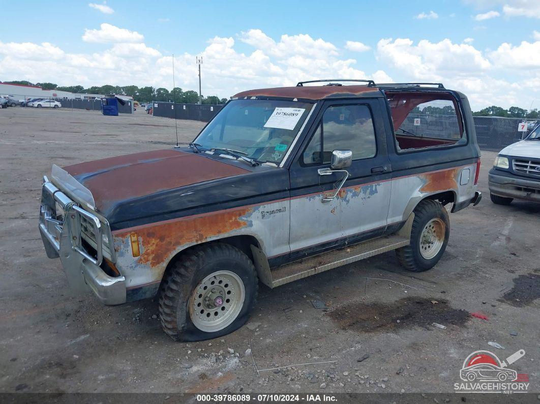 1FMCU14T7JUD96588 1988 FORD BRONCO II photo no. 2