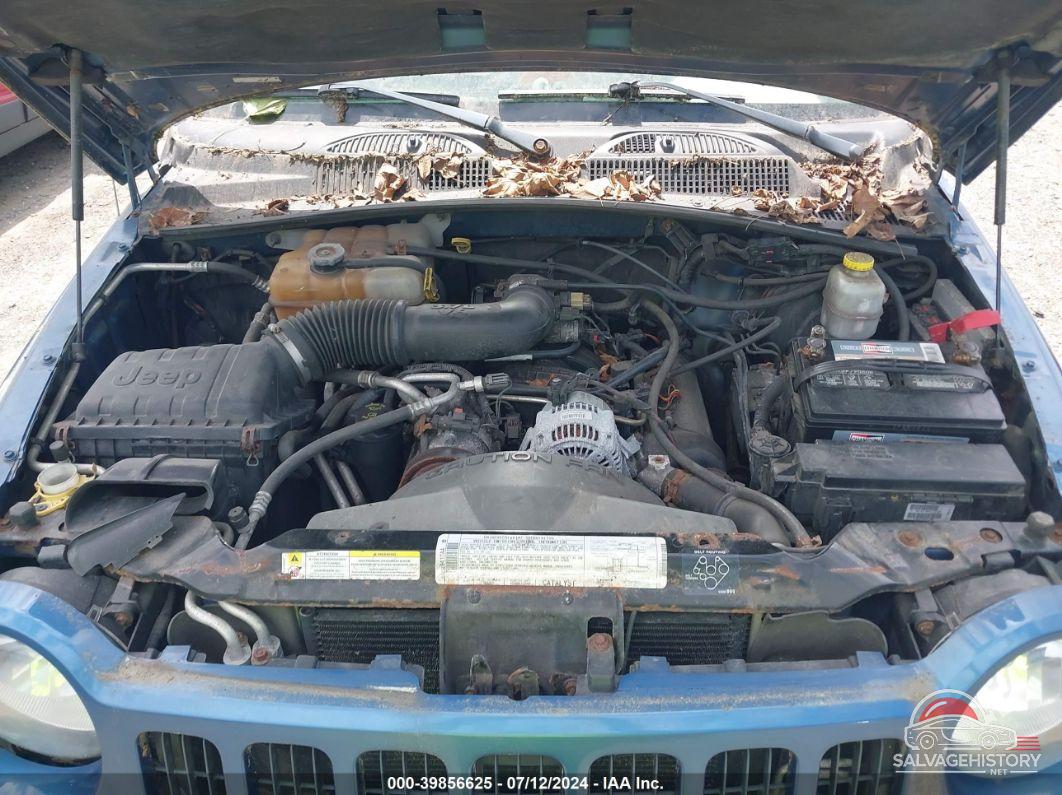 1J4GL48K46W230787 2006 JEEP LIBERTY photo no. 10