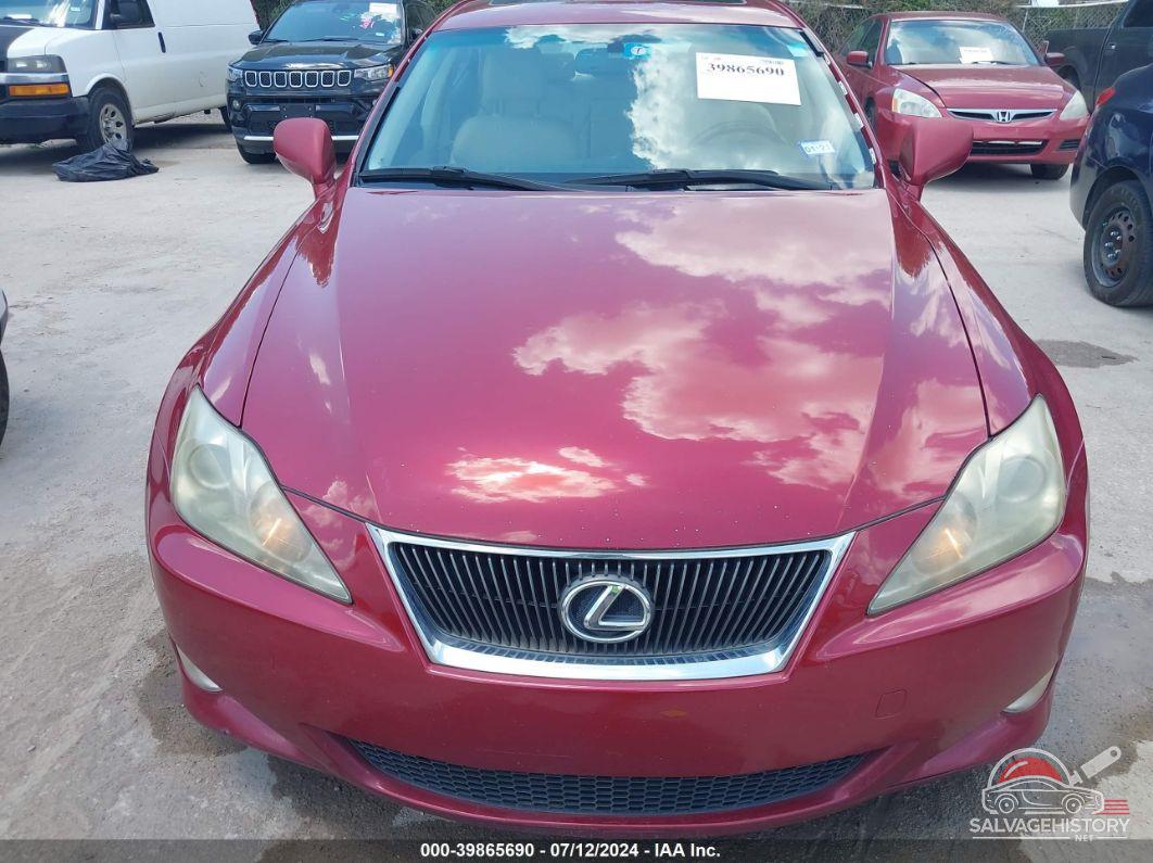 JTHBK262272033232 2007 LEXUS IS 250 photo no. 6
