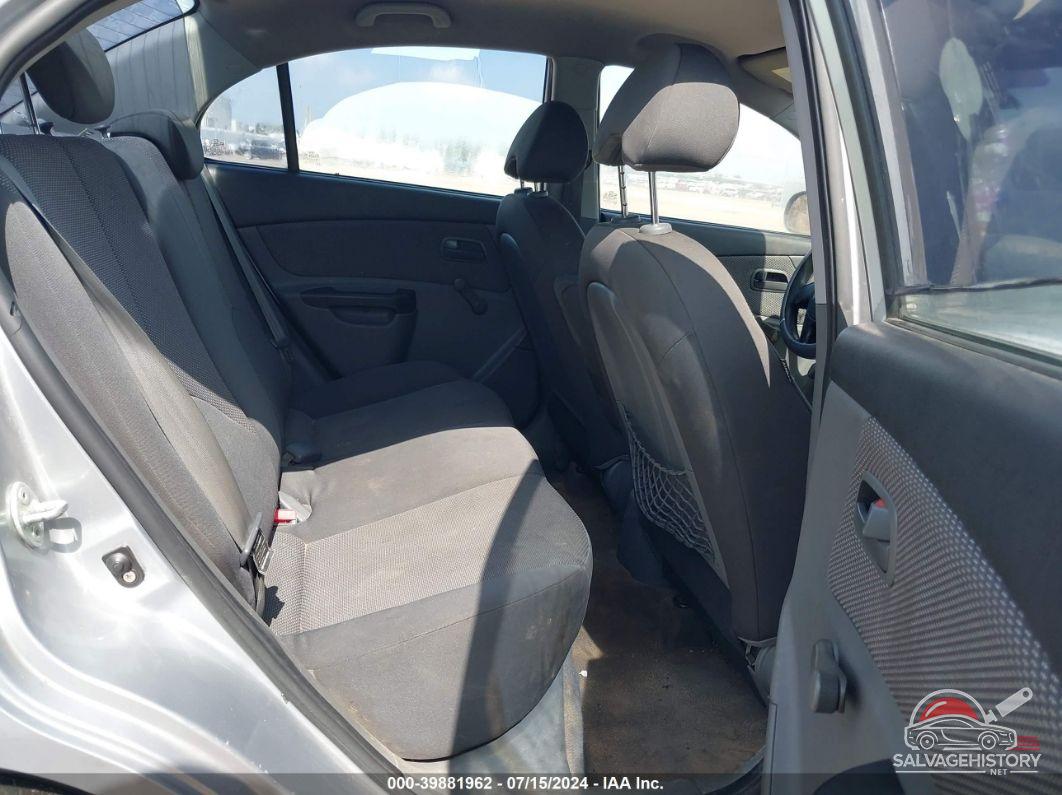KNADH4A38B6930221 2011 KIA RIO photo no. 8