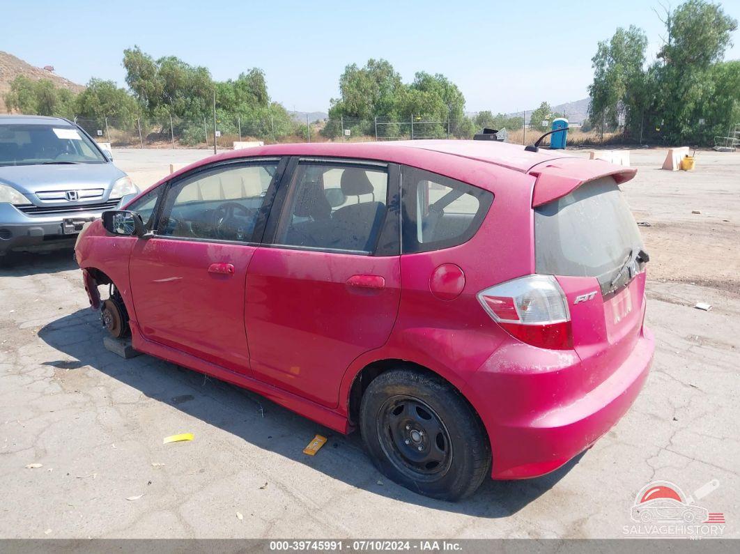 JHMGE8H44AC023673 2010 HONDA FIT photo no. 3