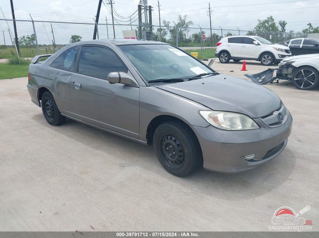 1HGEM22955L020768 2005 HONDA CIVIC photo no. 3