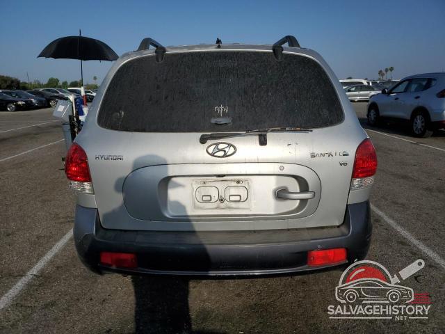 KM8SC13D35U934976 2005 HYUNDAI SANTA FE photo no. 6
