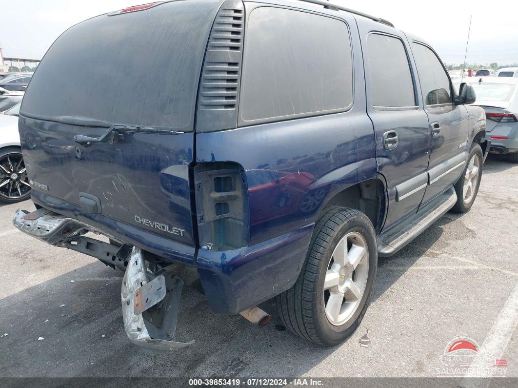 1GNEC13T43R221763 2003 CHEVROLET TAHOE photo no. 4
