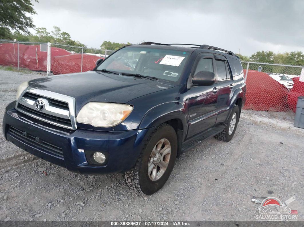 JTEBU14R068053606 2006 TOYOTA 4RUNNER photo no. 2