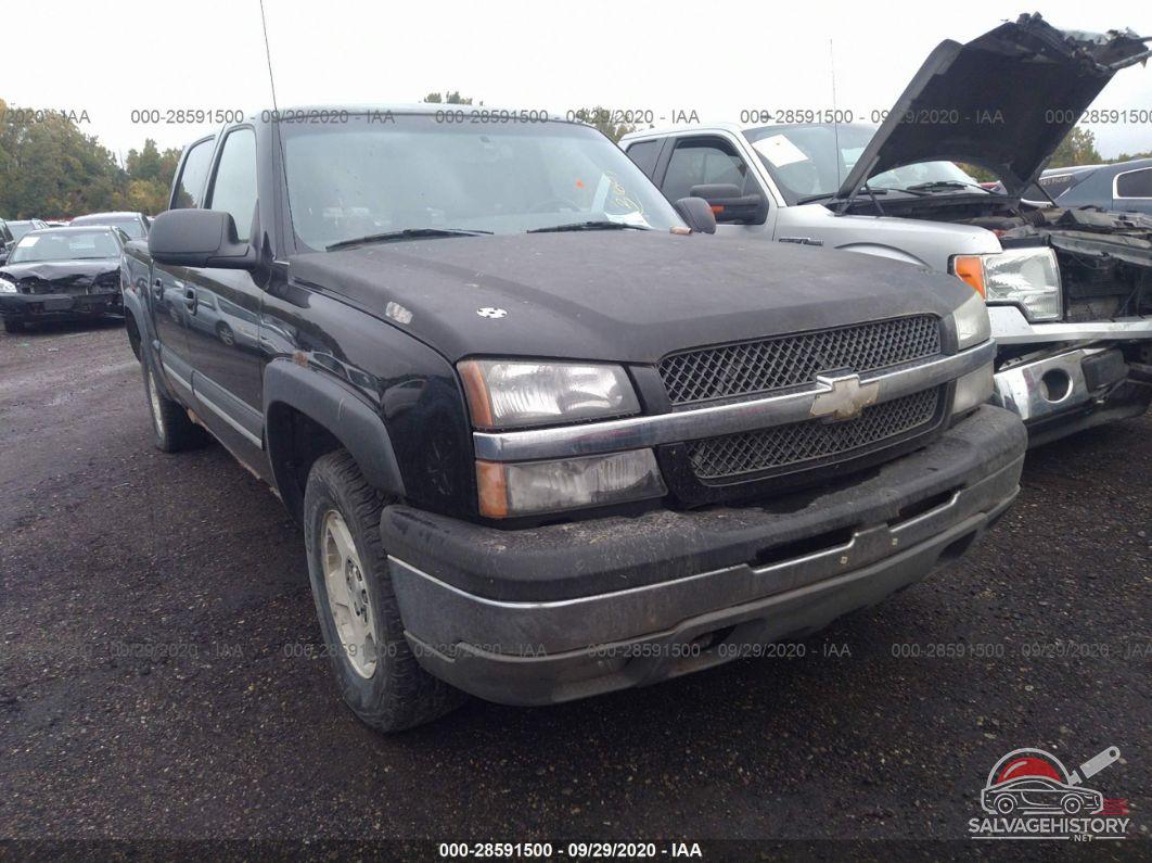 2GCEK13T541340654 2004 CHEVROLET SILVERADO 1500 CREW CAB photo no. 1