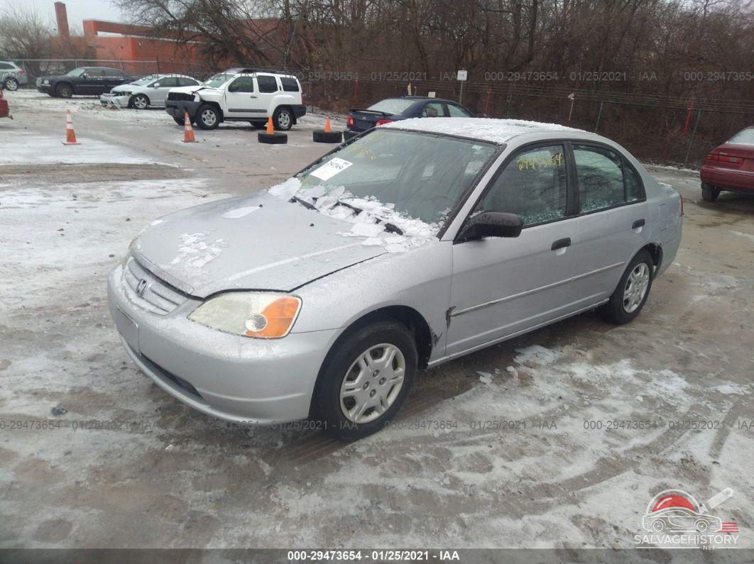 1HGES16591L076780 2001 HONDA CIVIC photo no. 2