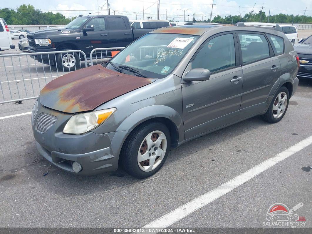 5Y2SL63805Z431512 2005 PONTIAC VIBE photo no. 2