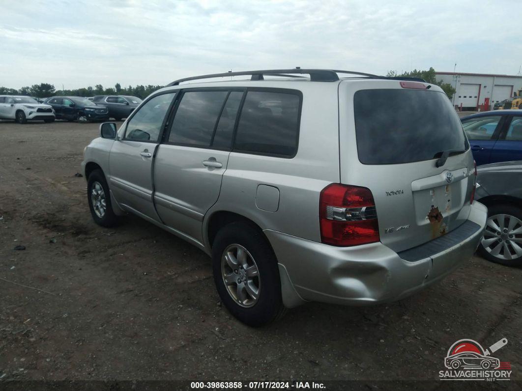 JTEEP21A950071320 2005 TOYOTA HIGHLANDER photo no. 3