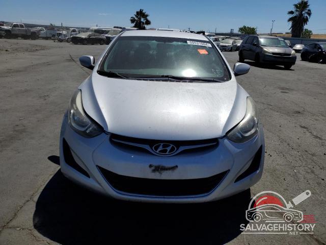 5NPDH4AE2EH511604 2014 HYUNDAI ELANTRA photo no. 5