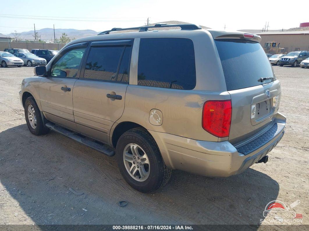 2HKYF185X4H615803 2004 HONDA PILOT photo no. 3