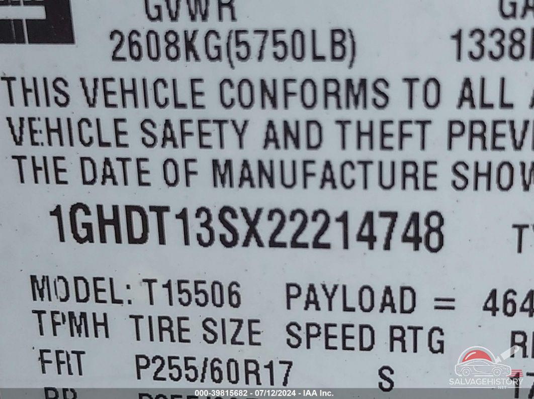 1GHDT13SX22214748 2002 OLDSMOBILE BRAVADA photo no. 9