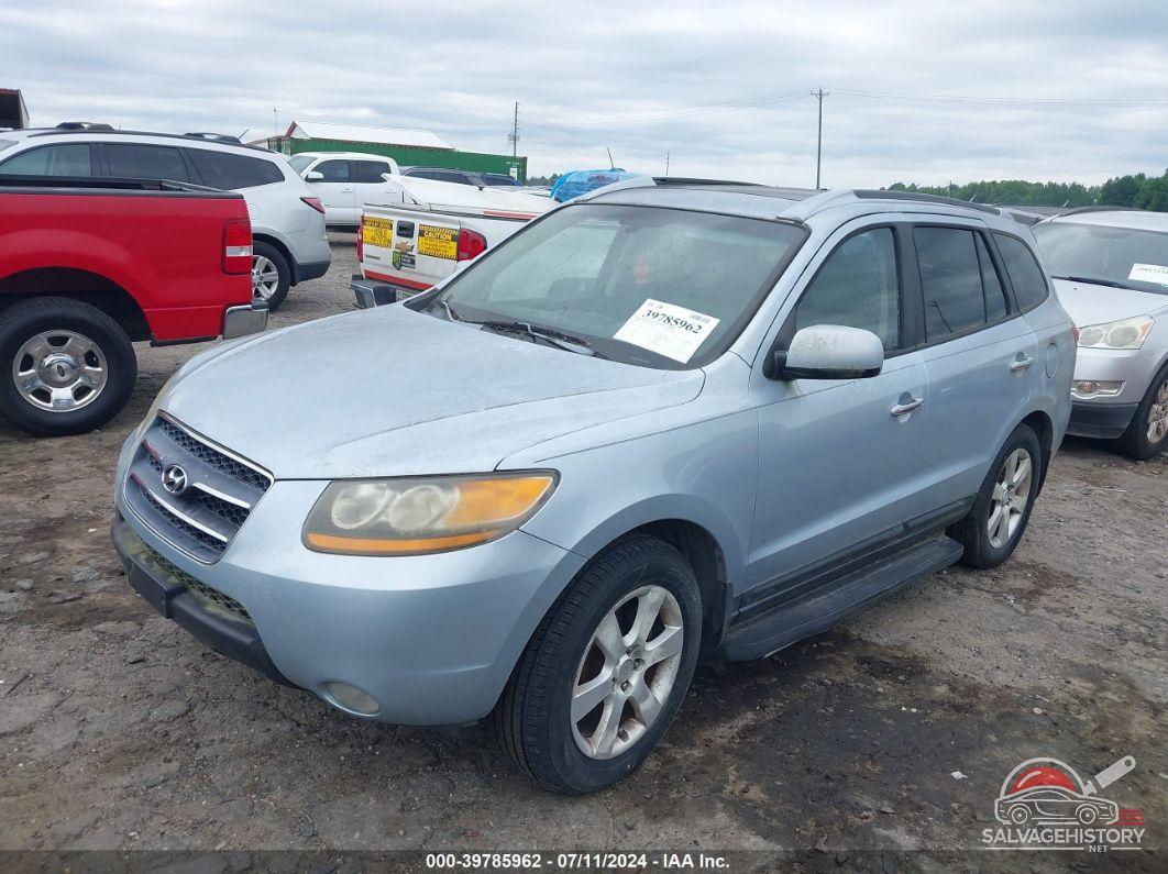 5NMSH13EX8H162440 2008 HYUNDAI SANTA FE photo no. 2