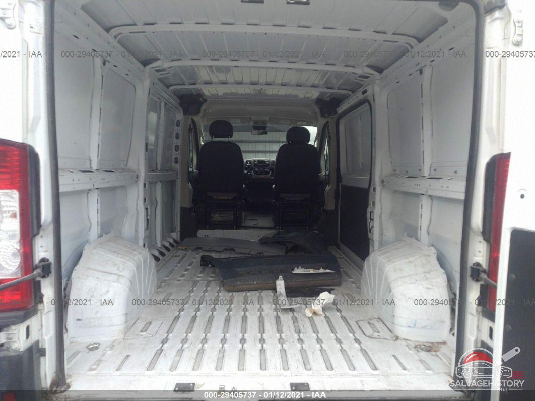 3C6TRVAG6KE565866 2019 RAM PROMASTER CARGO VAN photo no. 8
