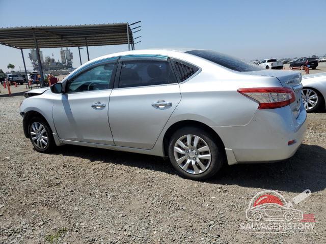 3N1AB7AP4EL683028 2014 NISSAN SENTRA photo no. 2
