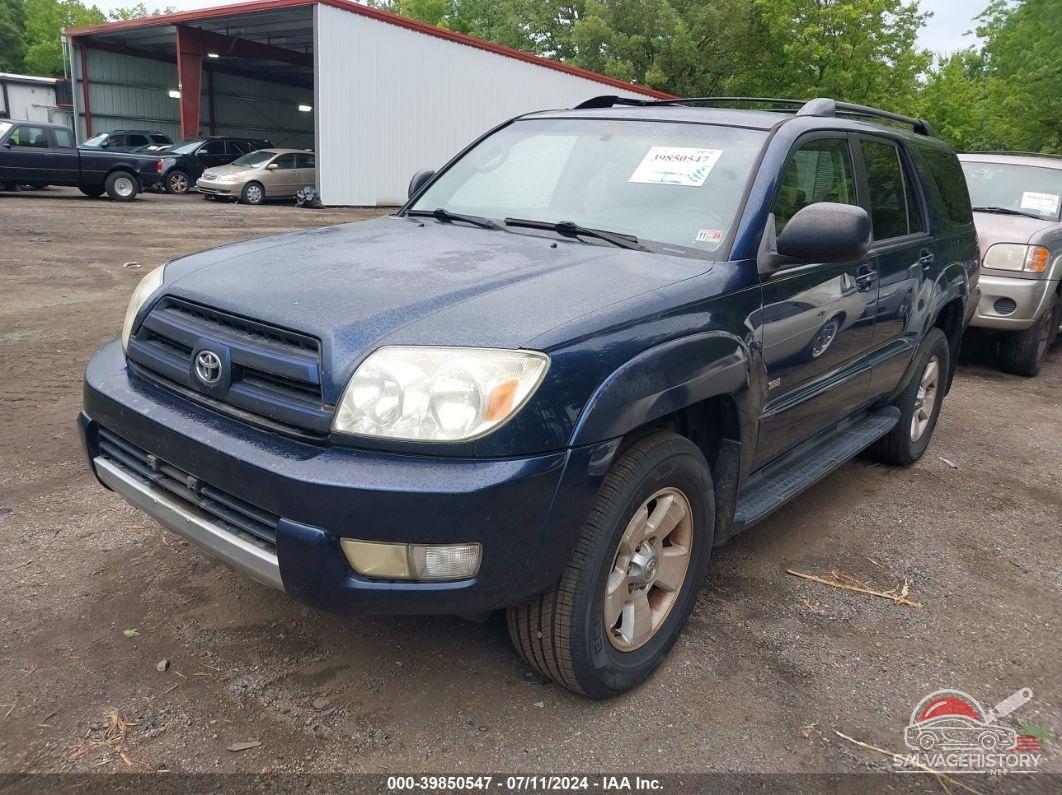 JTEZU14R748018606 2004 TOYOTA 4RUNNER photo no. 2