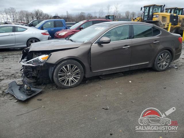 KNALN4D78E5125462 2014 KIA CADENZA photo no. 4