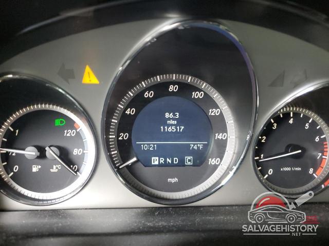 WDDGF81X39F272713 2009 MERCEDES-BENZ C-CLASS photo no. 9