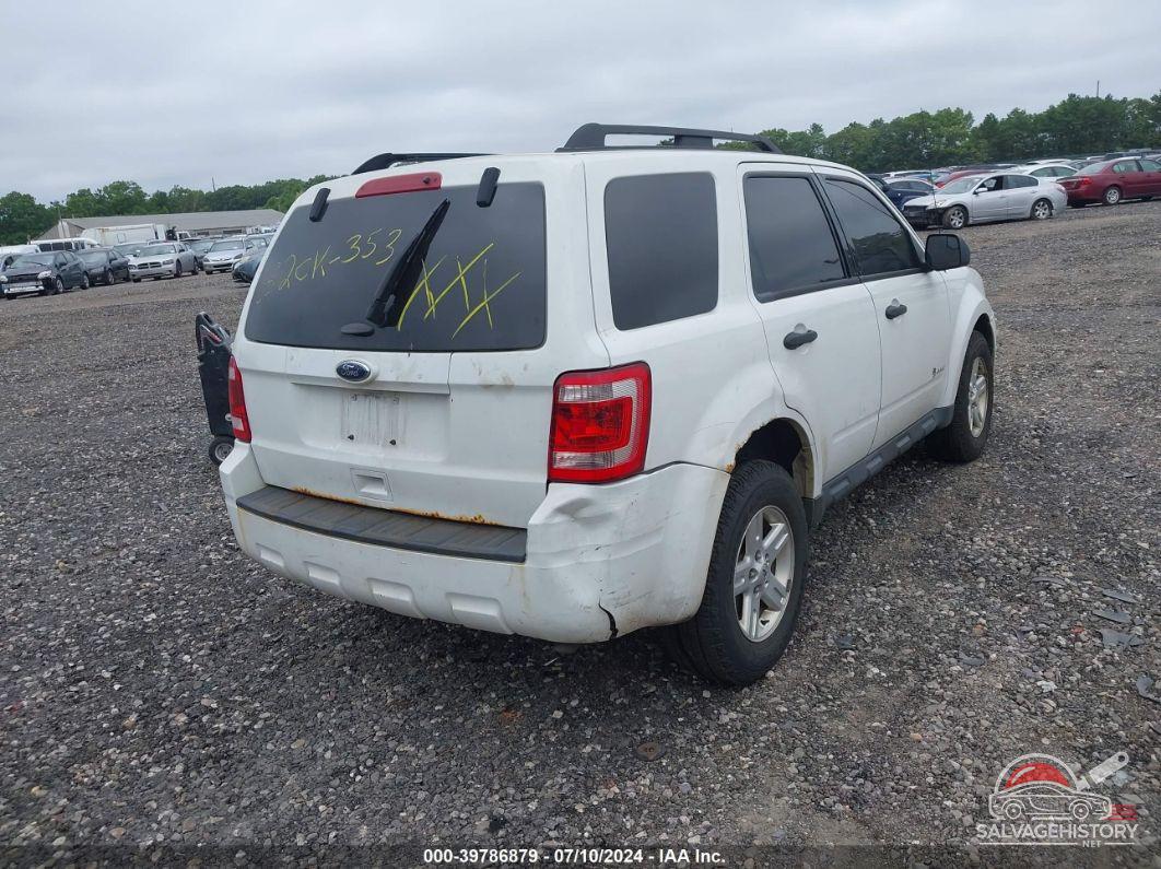 1FMCU5K38CKB21708 2012 FORD ESCAPE HYBRID photo no. 4