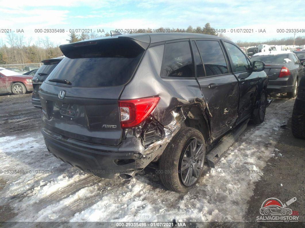 5FNYF8H56LB001000 2020 HONDA PASSPORT photo no. 4