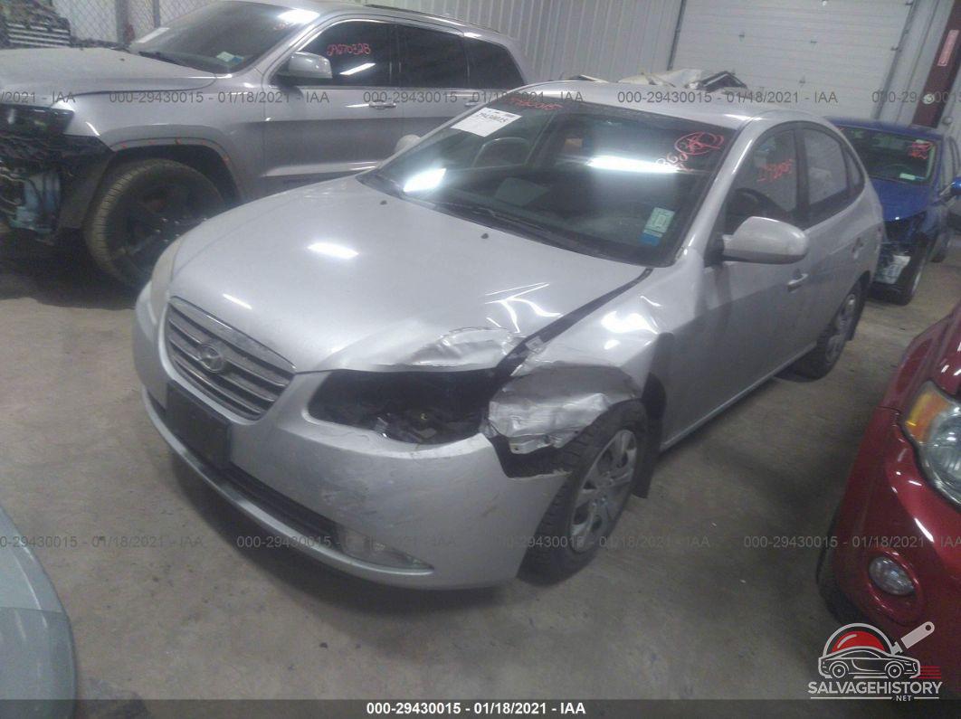 KMHDU46D98U438765 2008 HYUNDAI ELANTRA photo no. 2