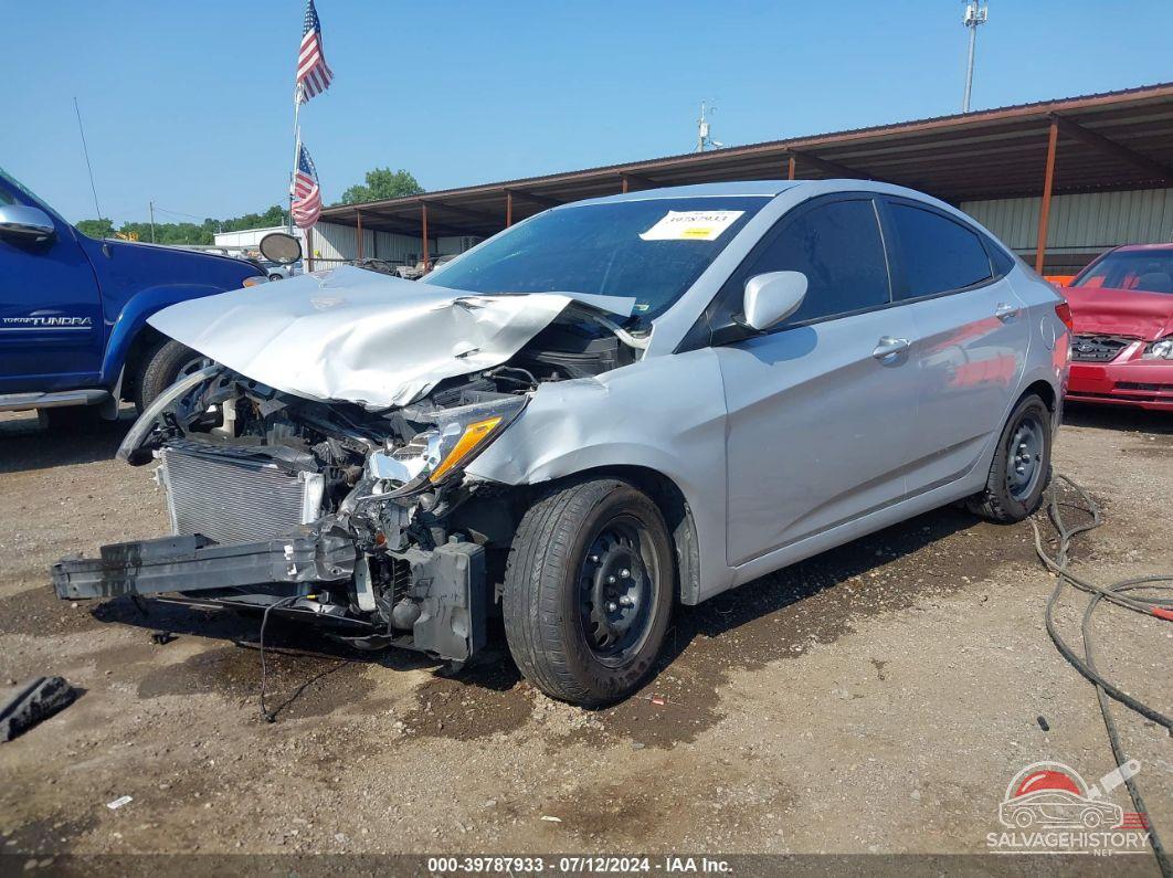 KMHCT4AE2FU902202 2015 HYUNDAI ACCENT photo no. 2