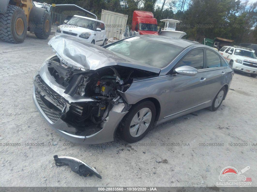KMHEC4A41FA119549 2015 HYUNDAI SONATA HYBRID photo no. 2