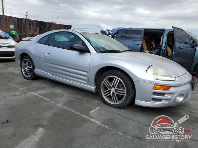 4A3AC74H13E100049 2003 MITSUBISHI ECLIPSE photo no. 4