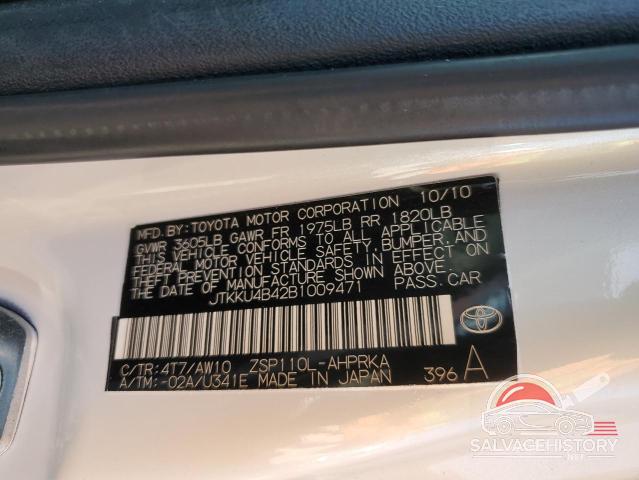 JTKKU4B42B1009471 2011 TOYOTA SCION photo no. 13