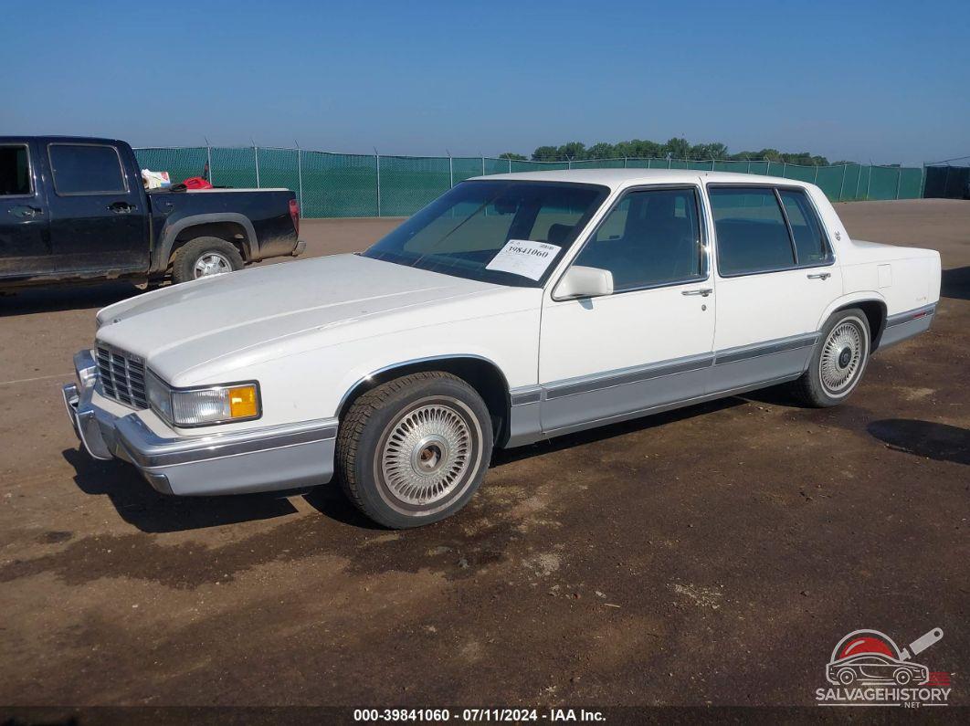 1G6CD53B8N4322626 1992 CADILLAC DEVILLE photo no. 2
