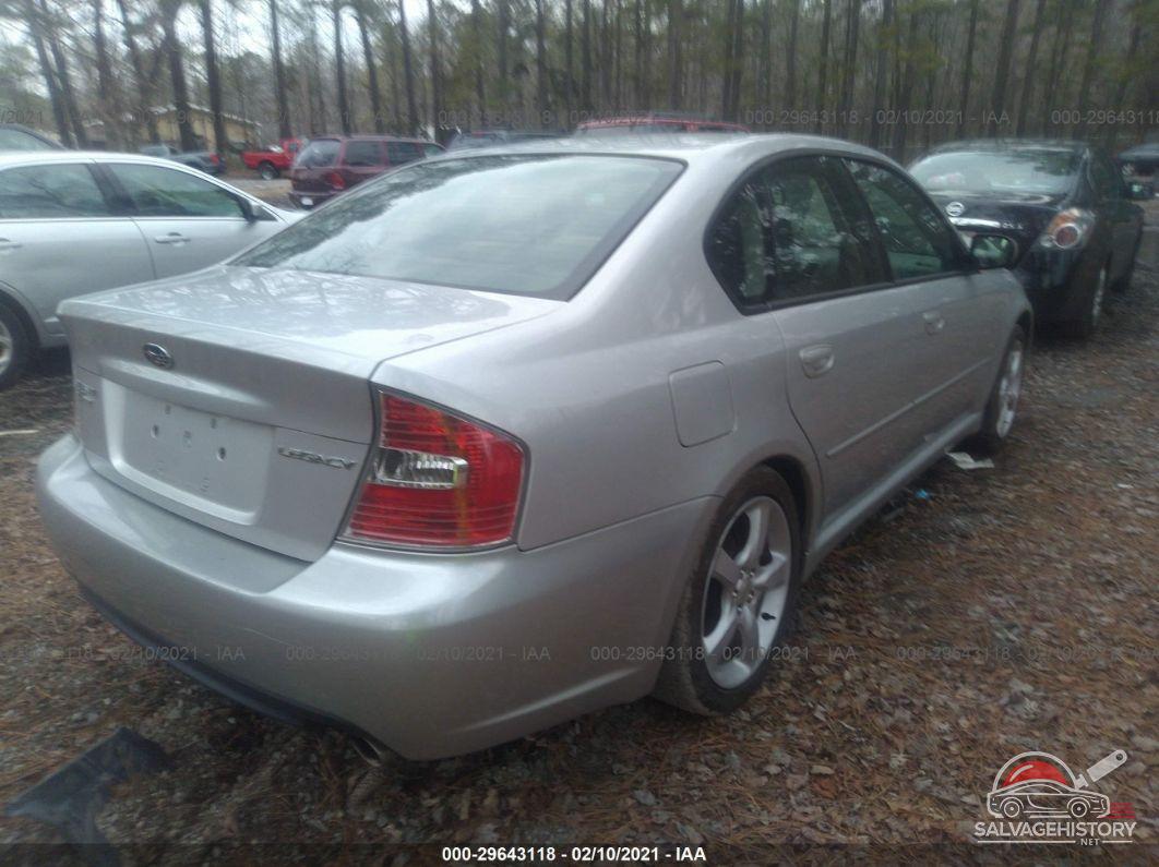 4S3BL616977203296 2007 SUBARU LEGACY SEDAN photo no. 4