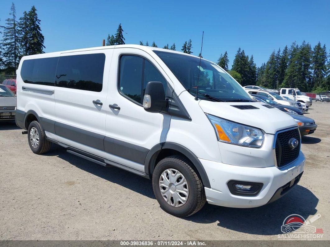 1FBAX2Y86NKA43957 2022 FORD TRANSIT-350 PASSENGER VAN photo no. 2