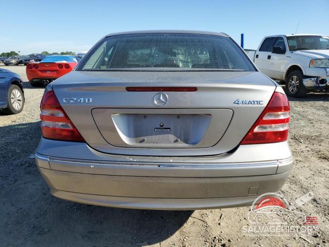 WDBRF81J85F580774 2005 MERCEDES-BENZ C-CLASS photo no. 6