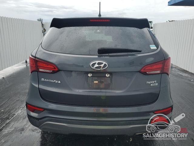 5XYZTDLB6JG535400 2018 HYUNDAI SANTA FE photo no. 6