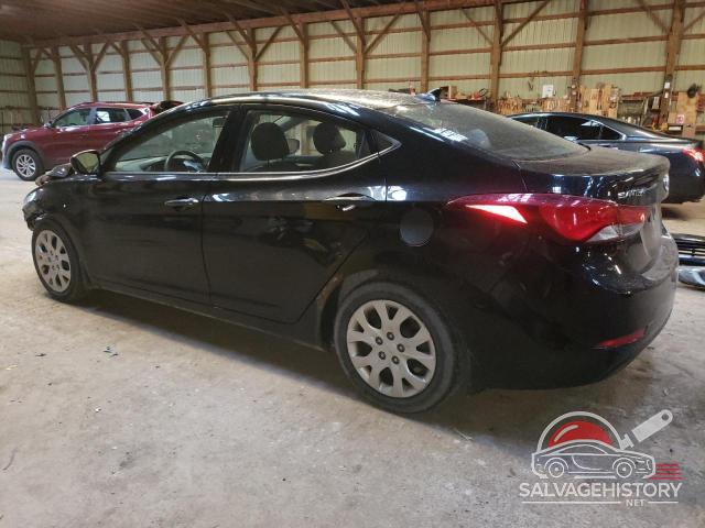 5NPDH4AE3EH507156 2014 HYUNDAI ELANTRA photo no. 2