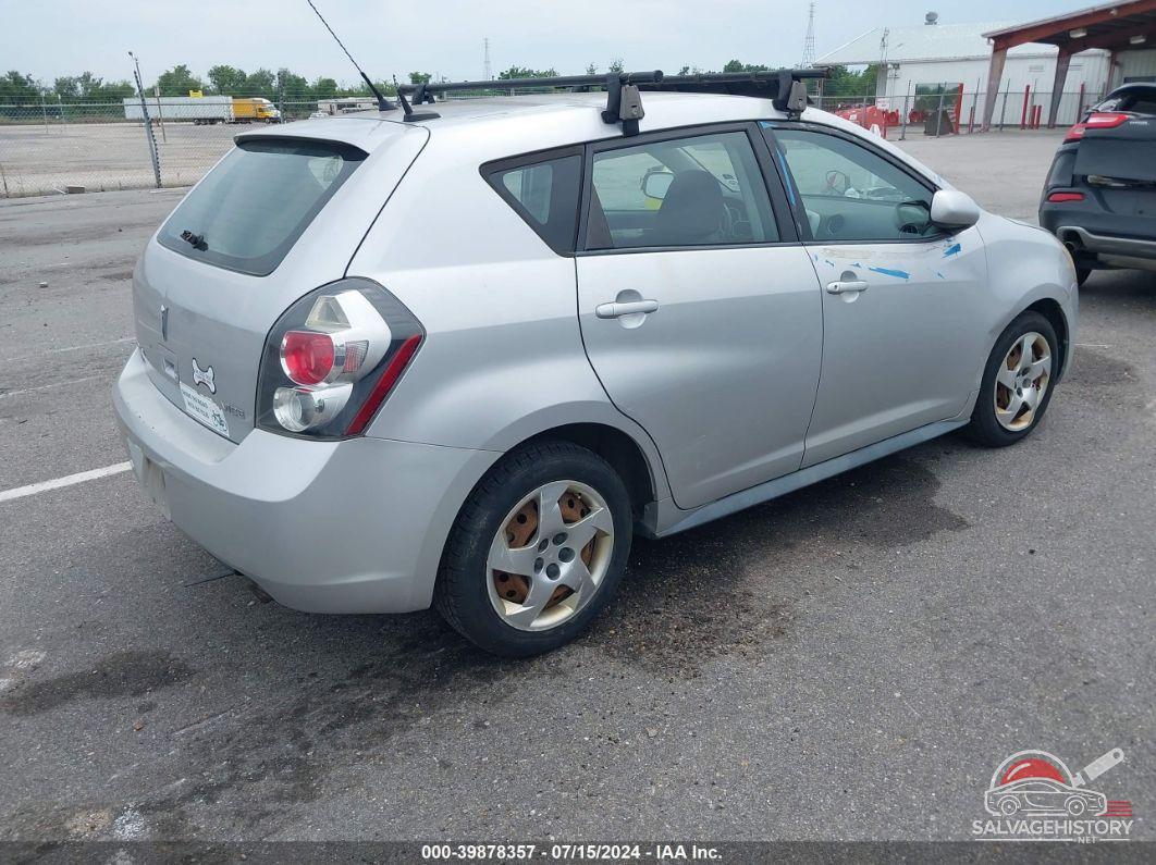 5Y2SP67839Z447014 2009 PONTIAC VIBE photo no. 4
