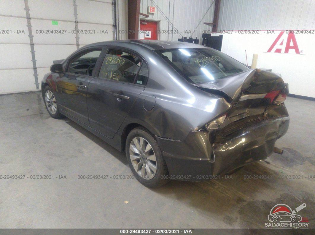 2HGFA16879H537744 2009 HONDA CIVIC SDN photo no. 3