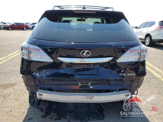 2T2BK1BA0AC058336 2010 LEXUS RX350 photo no. 6