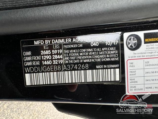 WDDUG6EB8JA374268 2018 MERCEDES-BENZ S-CLASS photo no. 13