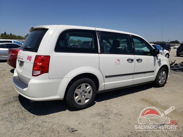 2C4RDGBG9CR220021 2012 DODGE CARAVAN photo no. 3