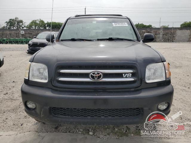 5TDZT38A22S129662 2002 TOYOTA SEQUOIA photo no. 5