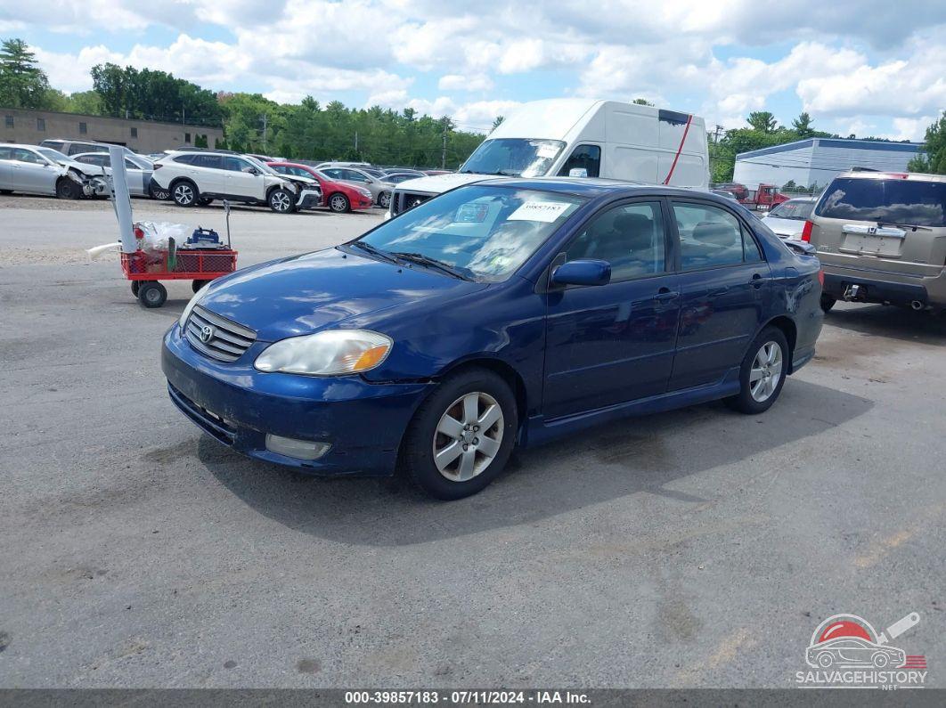 2T1BR32E24C257701 2004 TOYOTA COROLLA photo no. 2