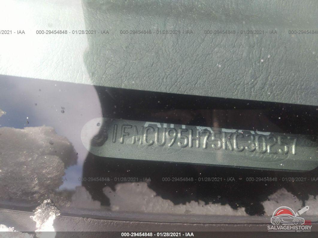 1FMCU95H75KC30257 2005 FORD ESCAPE photo no. 9