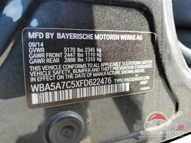 WBA5A7C5XFD622476 2015 BMW 5 SERIES photo no. 13