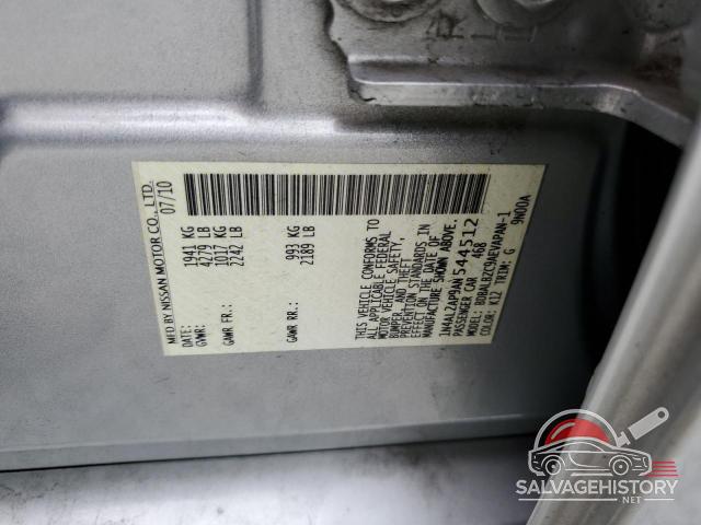 1N4AL2AP9AN544512 2010 NISSAN ALTIMA photo no. 12