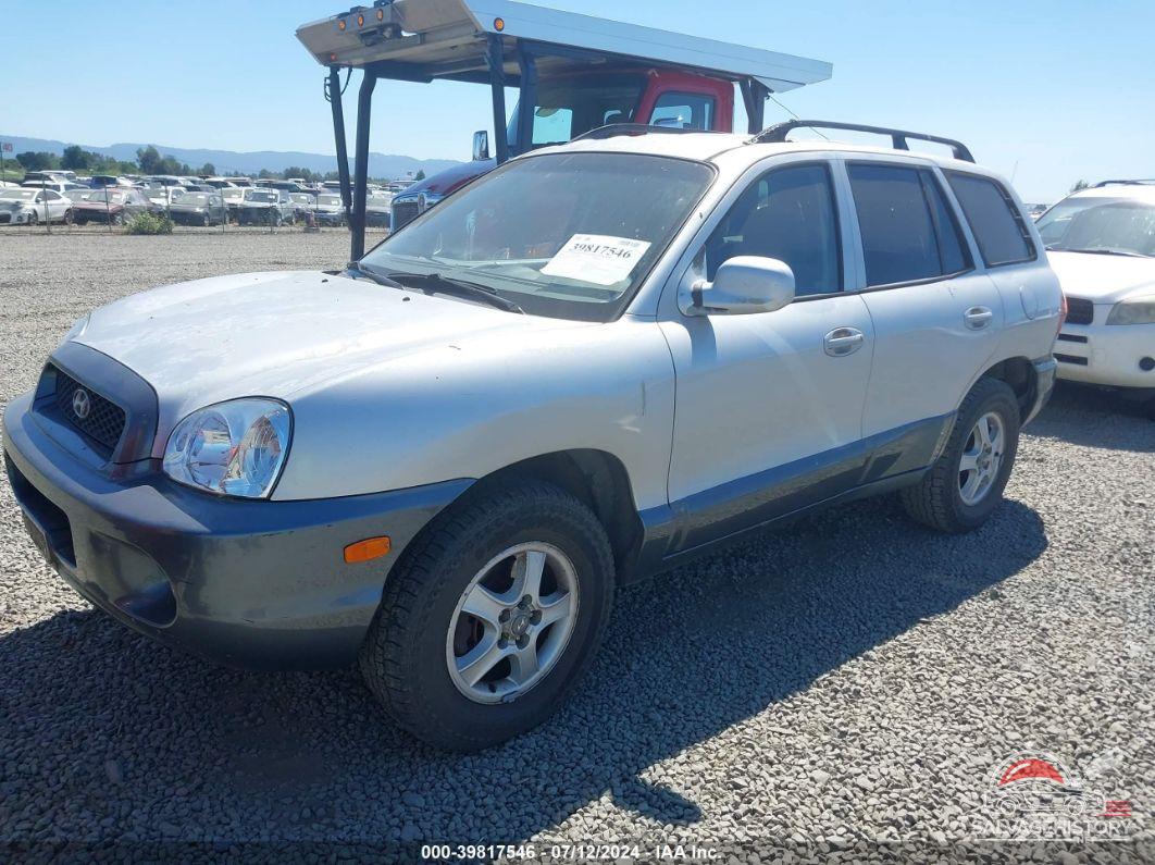 KM8SC73D02U139933 2002 HYUNDAI SANTA FE photo no. 2